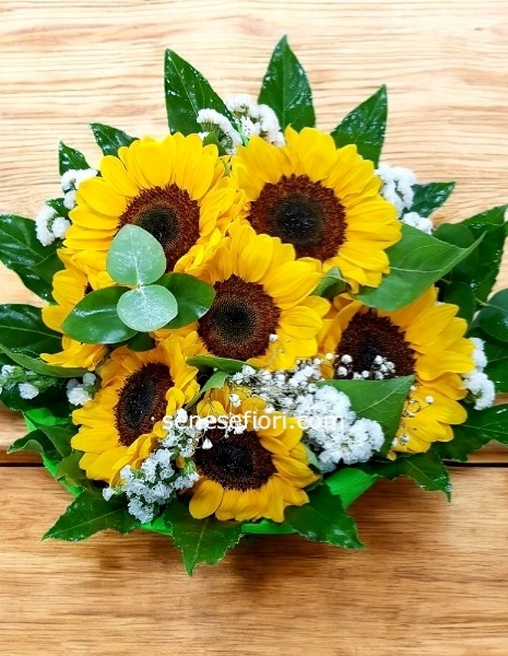 bouquet girasoli