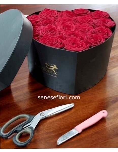 Flower Box a Cuore: Il Simbolo dell´Amore a Domicilio a Napoli