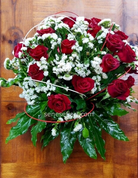 centrotavola rose rosse small