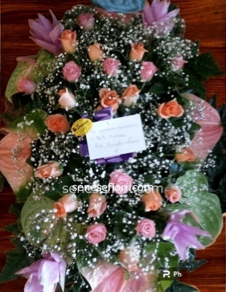 cuscino funebre laura small