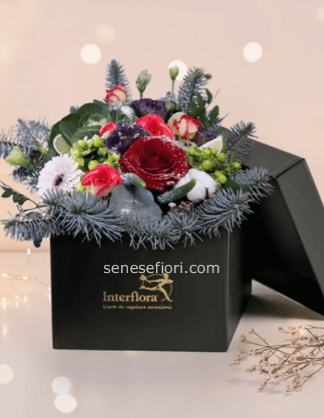 Flower box natalizio art 60