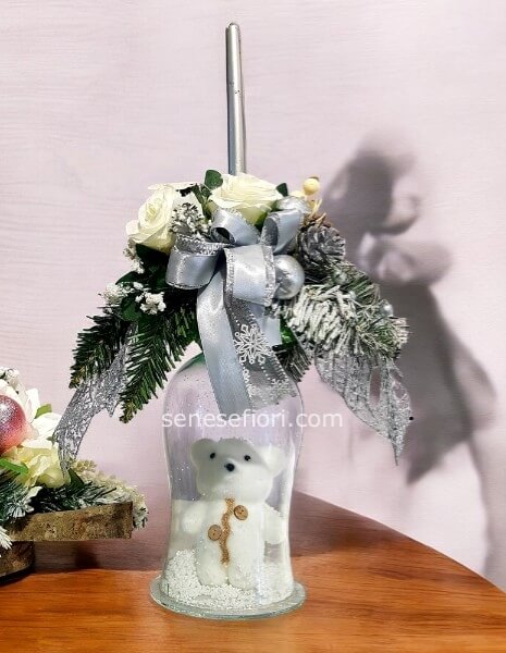 composizione natalizia Orso