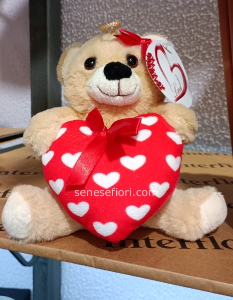"Morbido Abbraccio – Orsetto di Peluche "Nuvola"(Ideale per San Valentino o Anniversari)