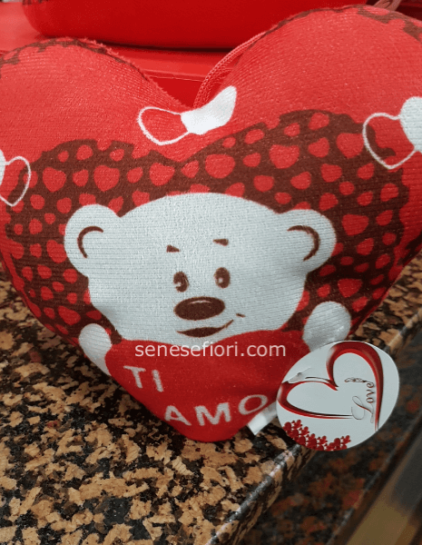cuscino cuore orsetto