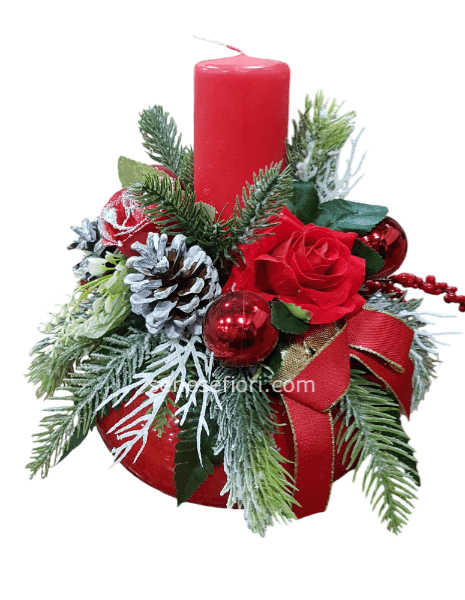 composizione moccolo toni rosso