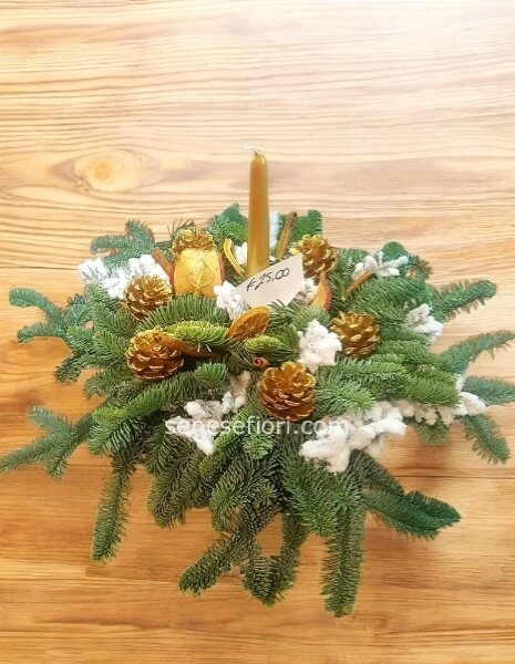 centrotavola oro large