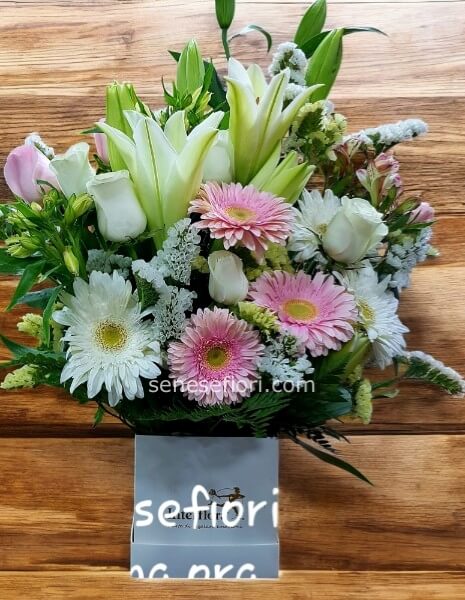 composizione fiori misti