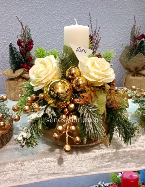 ampolla natalizia oro