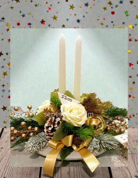 centrotavola tondo oro