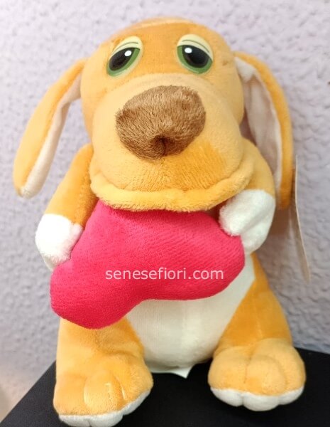 Peluche Cane Morbido Abbraccio