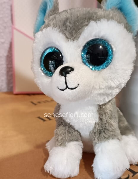 Piccolo Husky di Peluche "Fedele Amico" – Un Cucciolo da Adottare